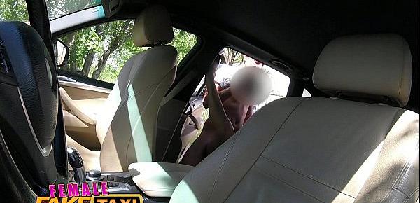  Female Fake Taxi Big tits blonde cabbie milf fucks young stud on backseat